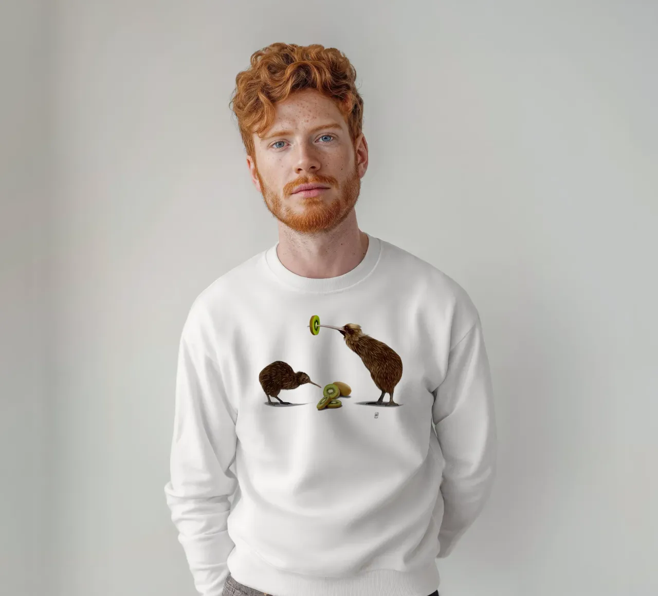 Kiwi (Colour) felpa da Rob Art | Illustration