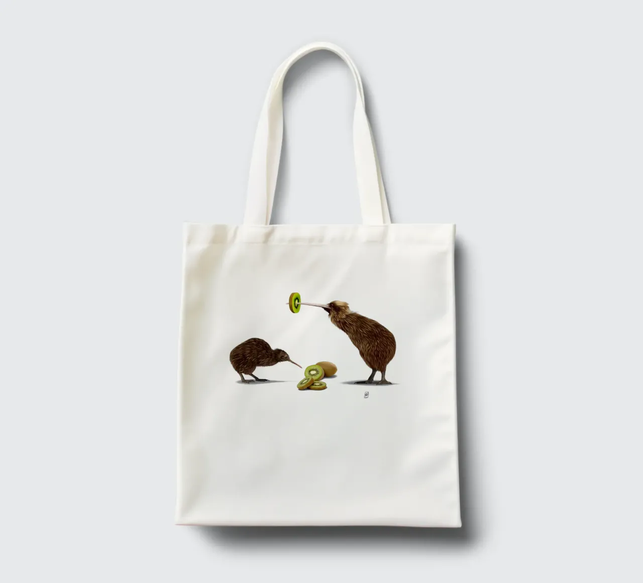 Kiwi (Colour) borsa in juta da Rob Art | Illustration