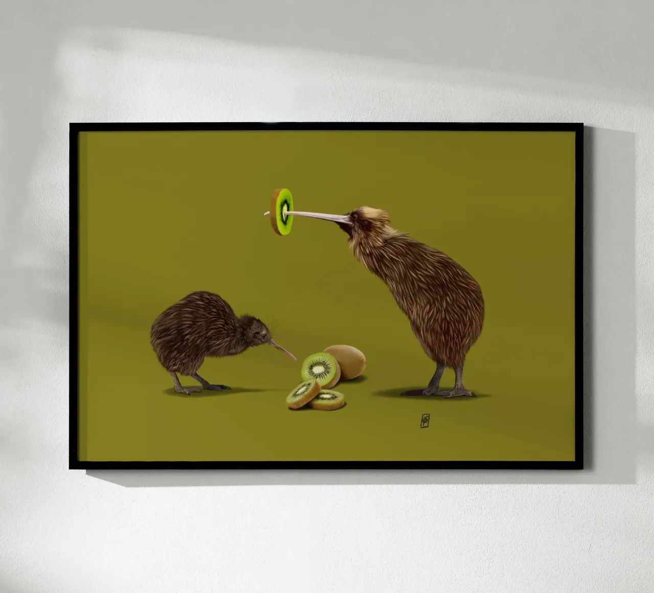 Kiwi (Colour) carta hahnemühle da Rob Art | Illustration