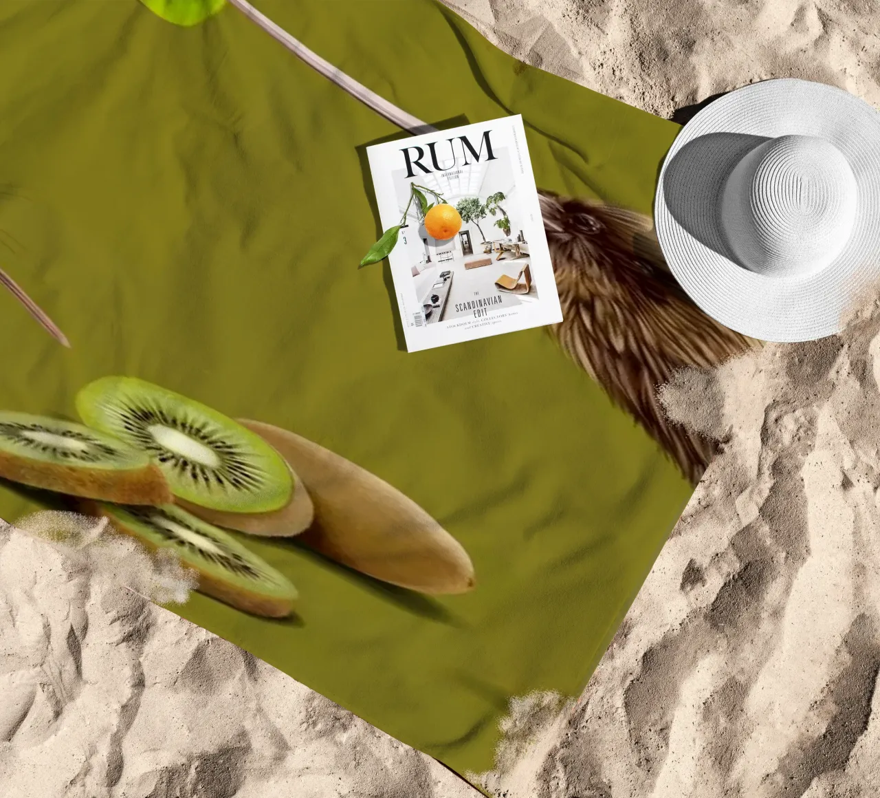 Kiwi (Colour) telo mare da Rob Art | Illustration