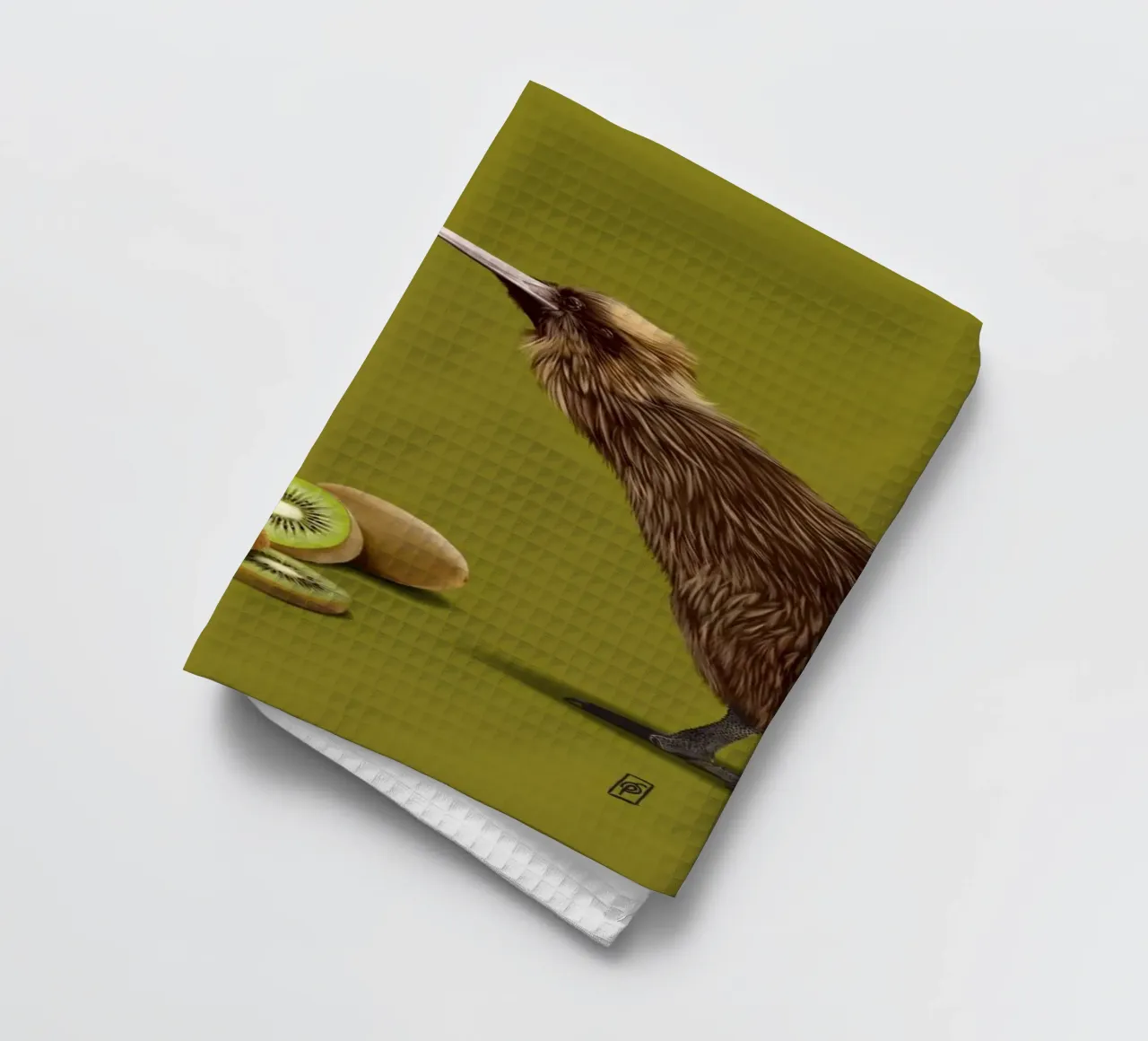 Kiwi (Colour) canovaccio da cucina da Rob Art | Illustration