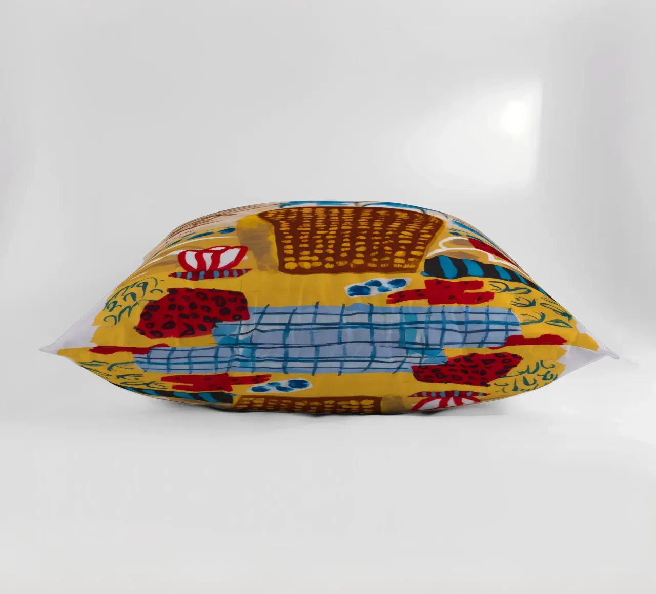 Abstract Tree Canvas decorative cushion by Beach Palette