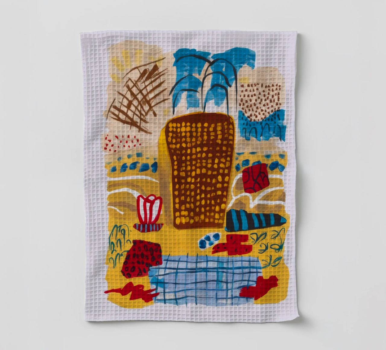 Toile de l'arbre abstrait torchon de Beach Palette