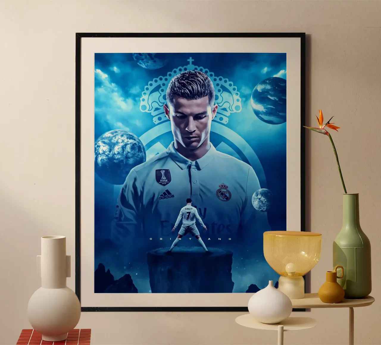 Cristiano Ronaldo carta hahnemühle da Agus Creative