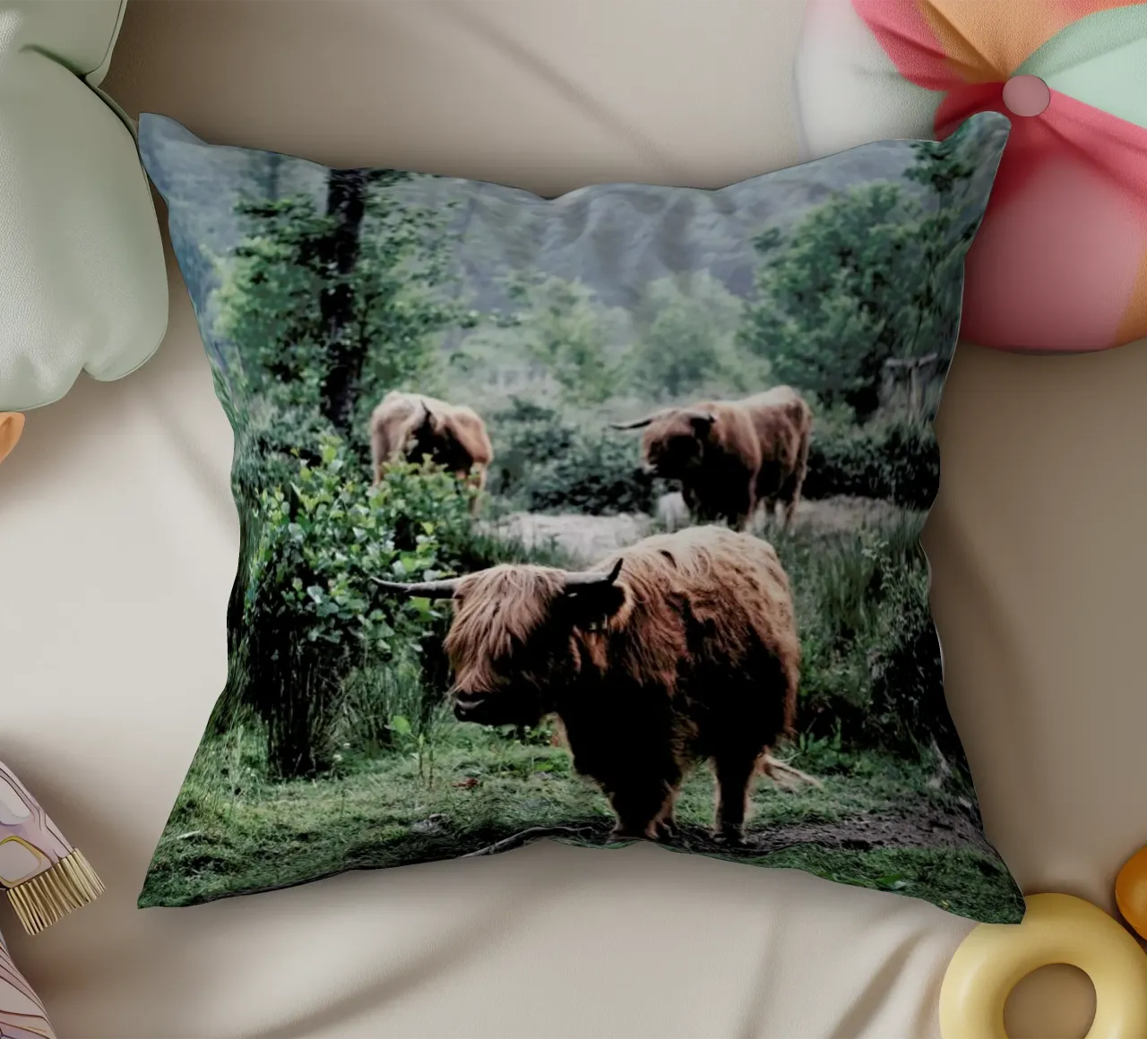 Seen But Not Herd cuscino da Natural Kingdom