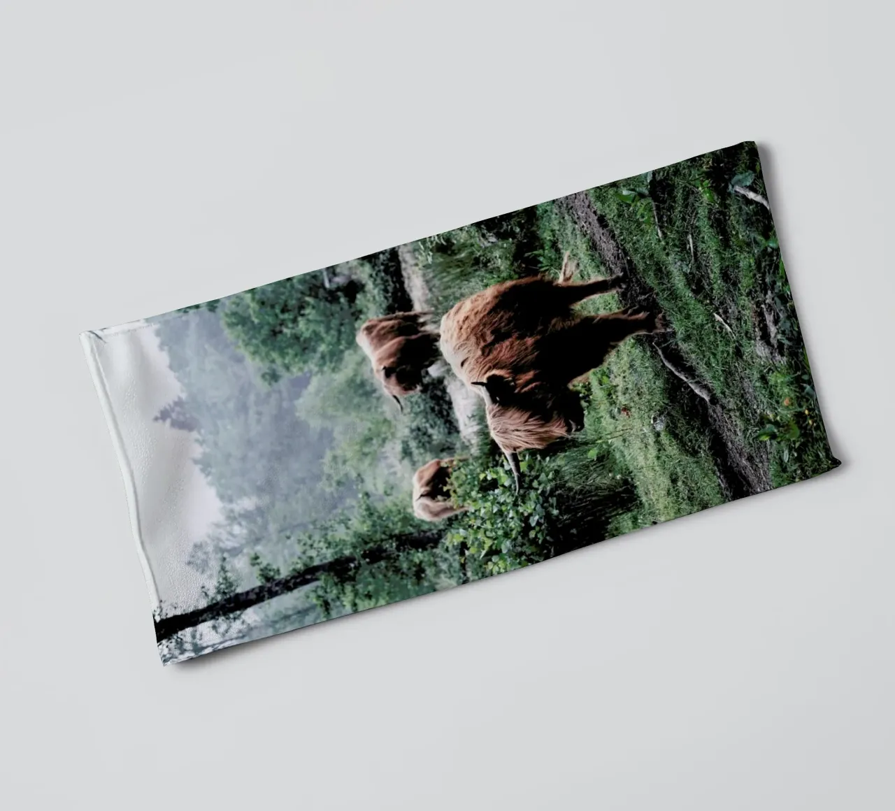 Seen But Not Herd asciugamano da bagno da Natural Kingdom