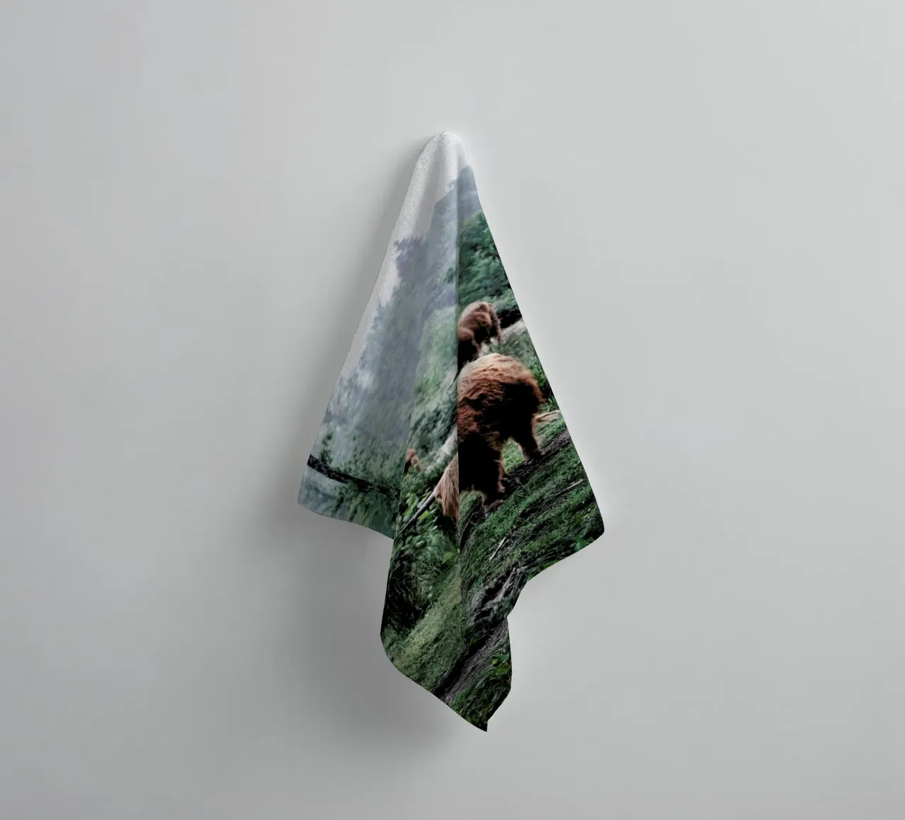 Seen But Not Herd asciugamano da bagno da Natural Kingdom