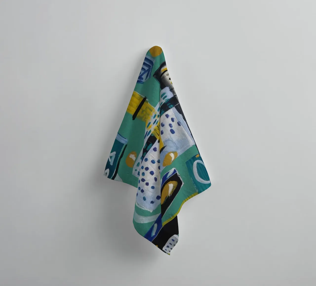 Verdant Retreat Canvas towel by Beach Palette