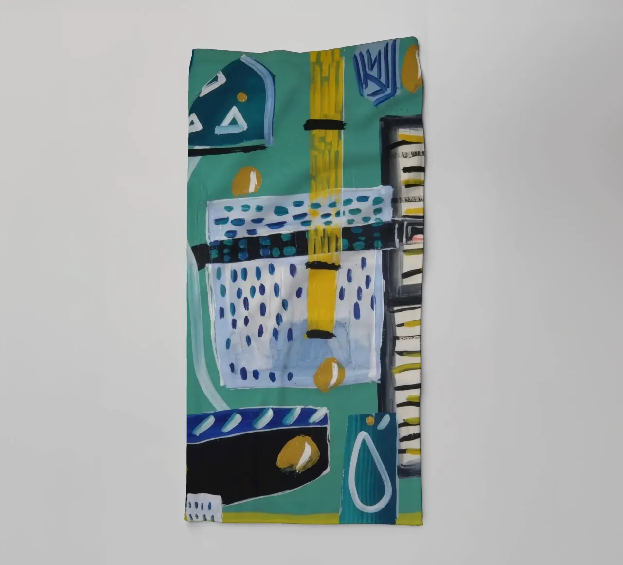 Verdant Retreat Canvas towel by Beach Palette