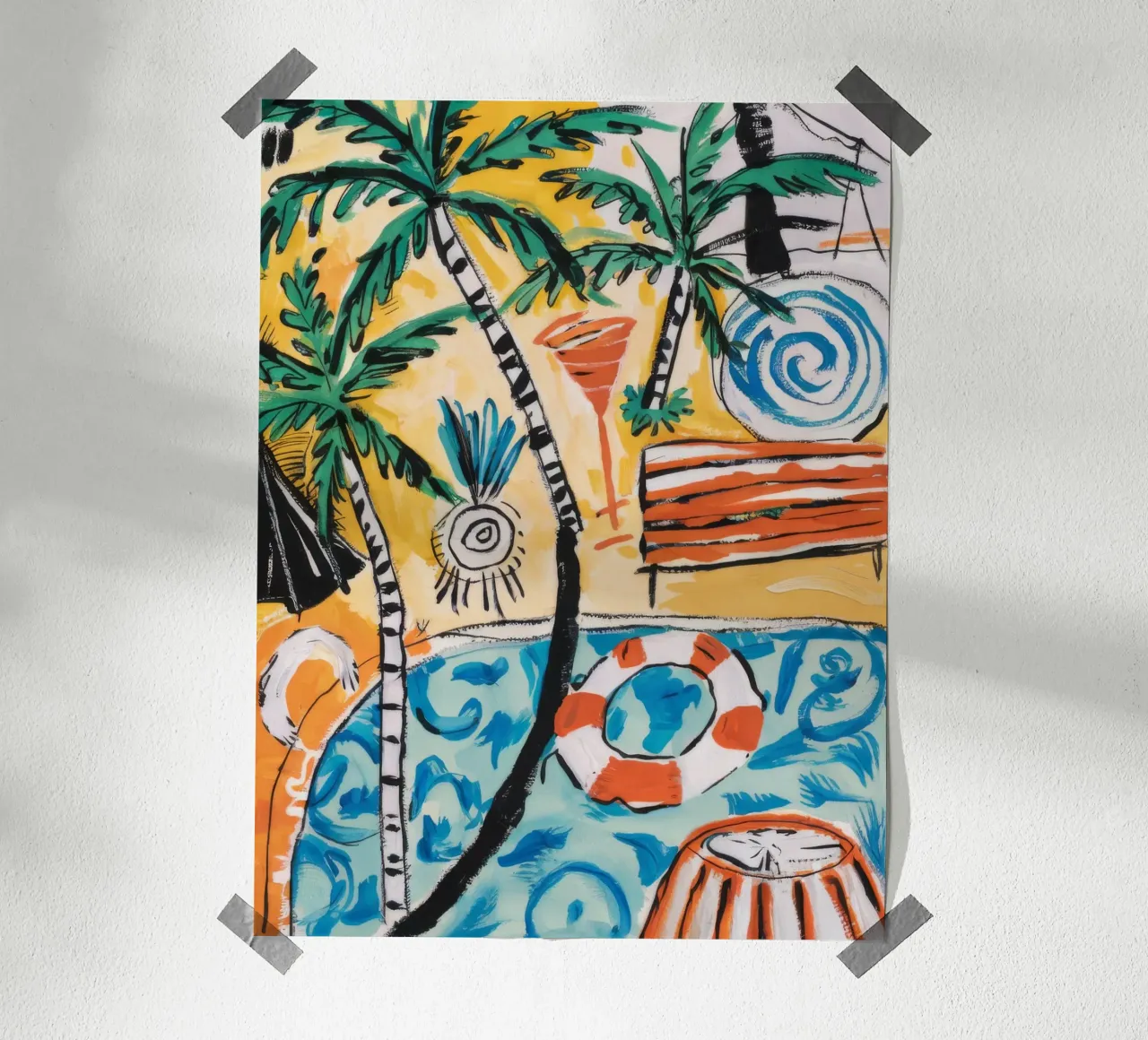 Serena oasi lagunare carta hahnemühle da Beach Palette