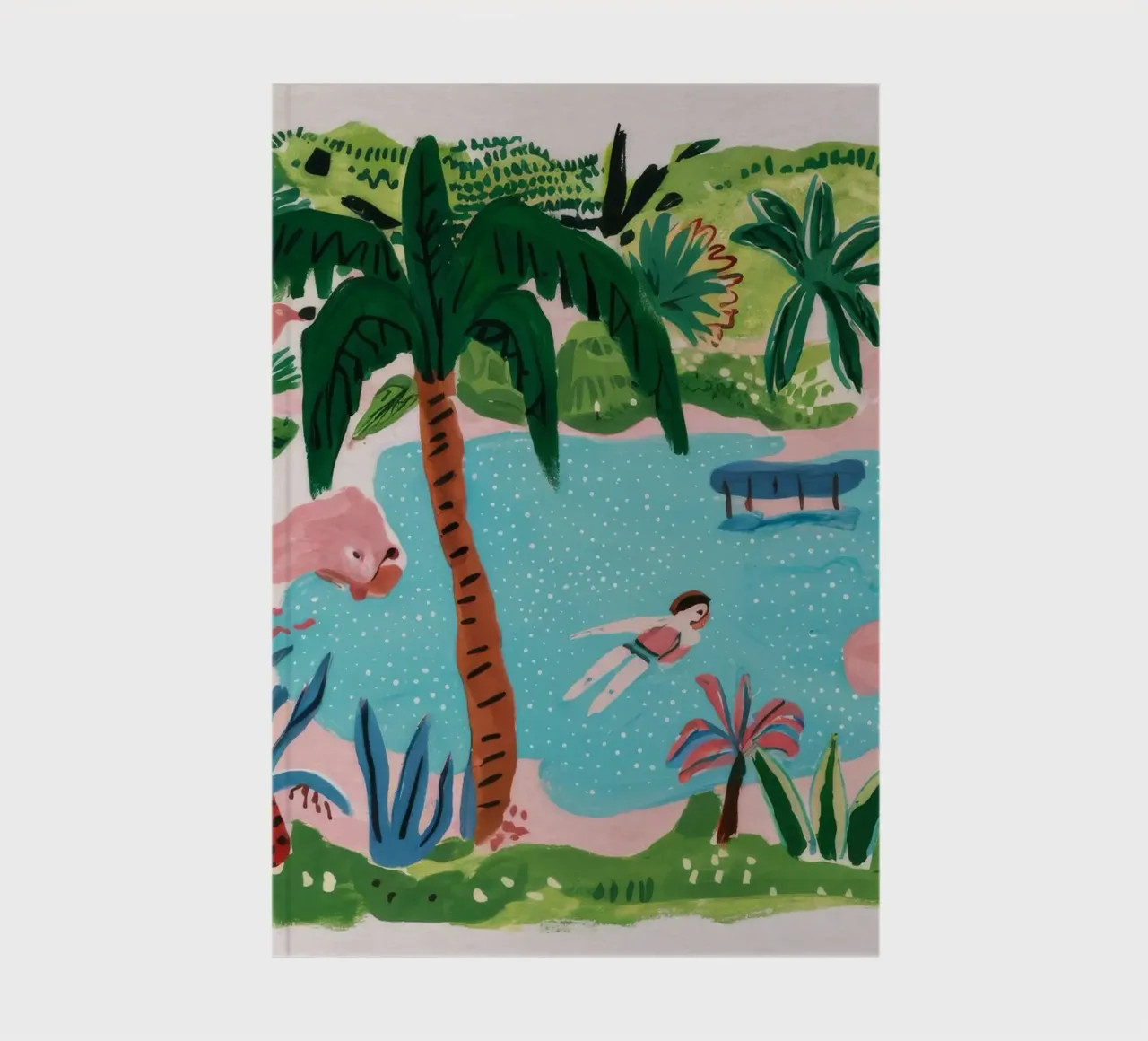 Verdant Hillside Retreat notebook by Beach Palette