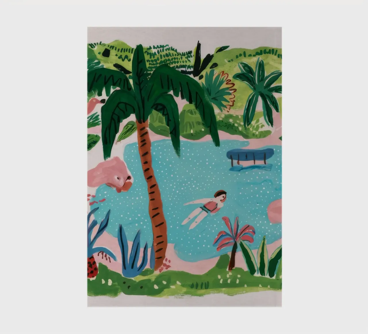 Verdant Hillside Retreat notebook by Beach Palette