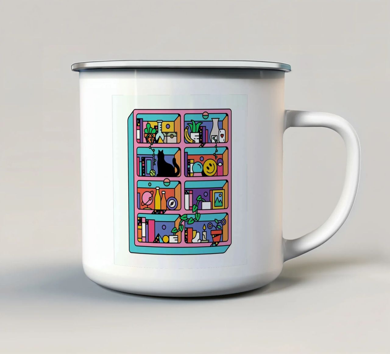 The Creative tazza in smalto da Tyler Dale