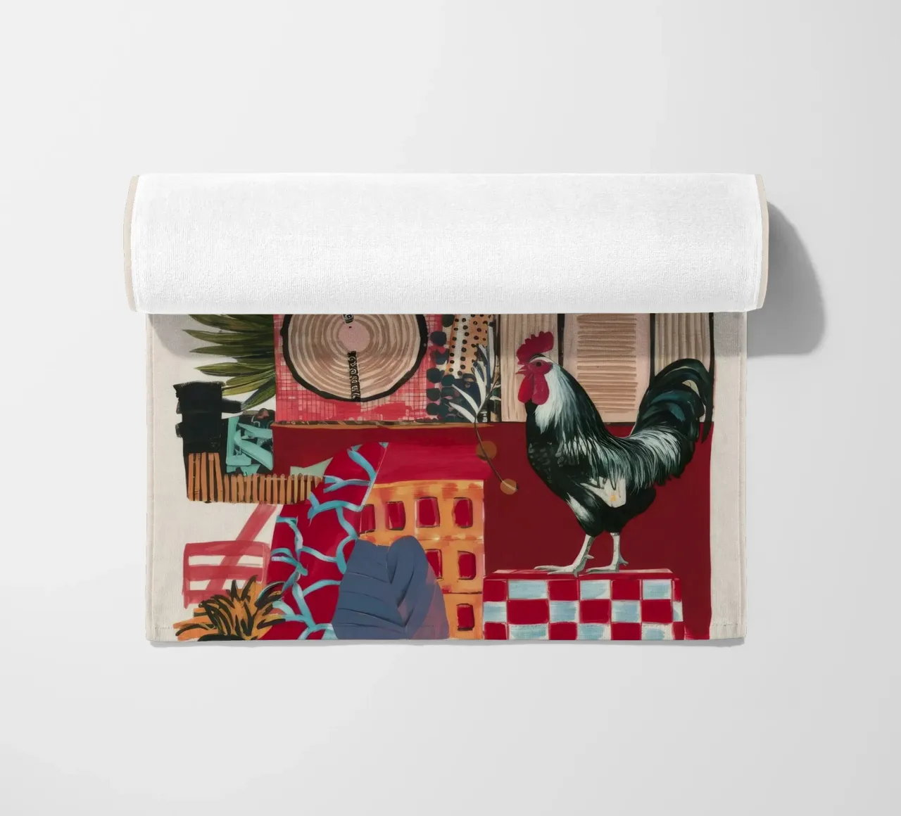Fuga nella giungla lussureggiante telo mare da Beach Palette