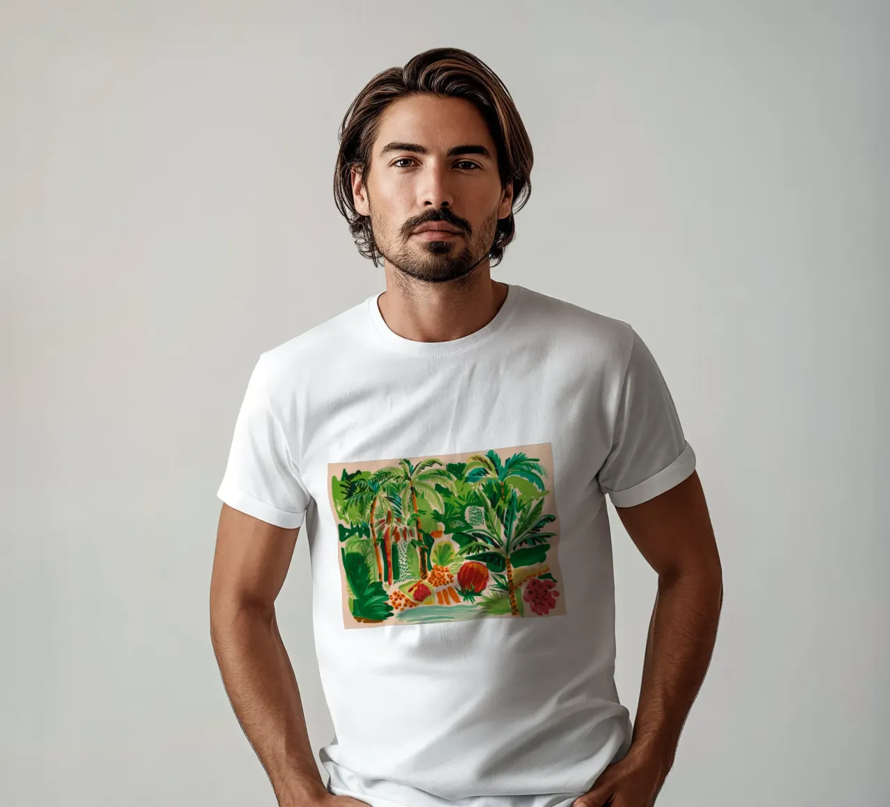 Dynamic Coastal Scene t-shirt by Beach Palette