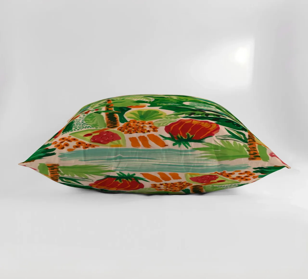 Dynamic Coastal Scene decorative cushion by Beach Palette