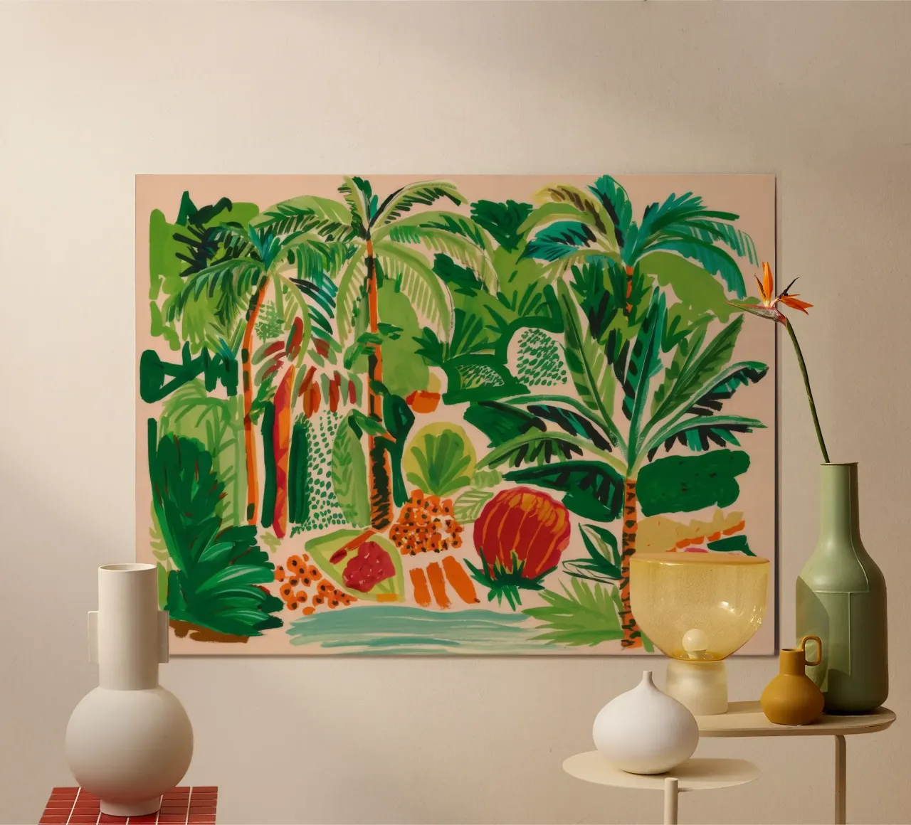 Dynamic Coastal Scene hahnemühle by Beach Palette