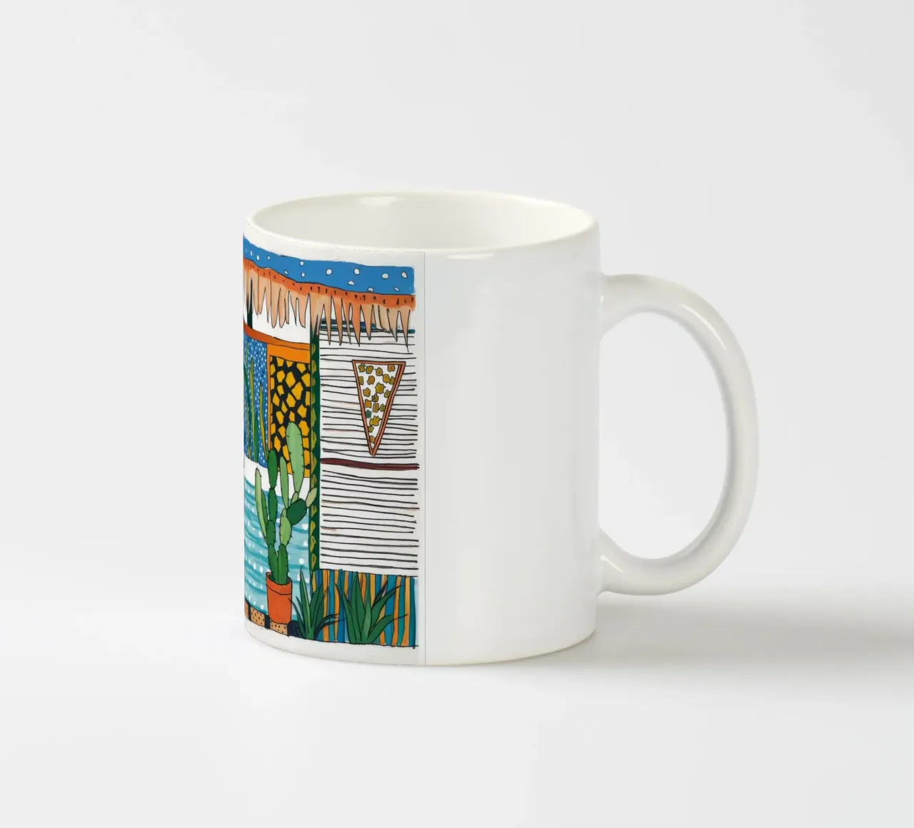 Sinfonia notturna tropicale tazza in ceramica da Beach Palette