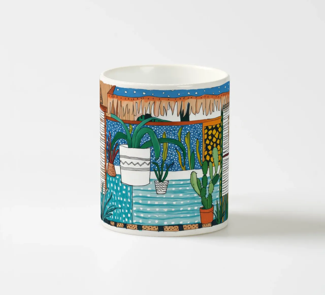Sinfonia notturna tropicale tazza in ceramica da Beach Palette