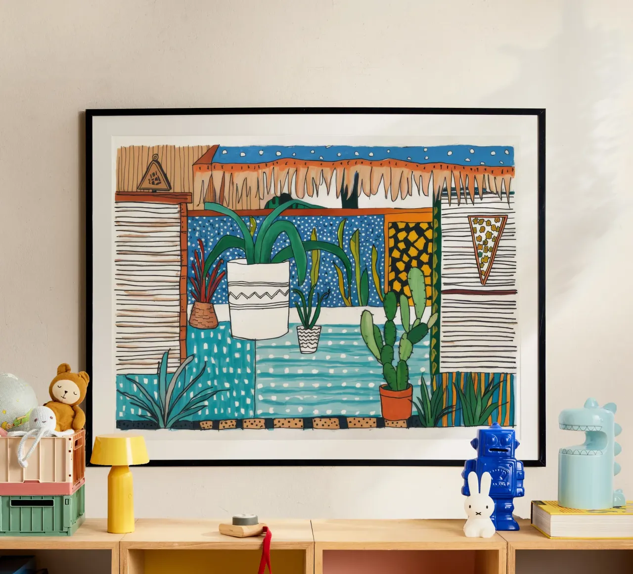 Sinfonia notturna tropicale poster da Beach Palette