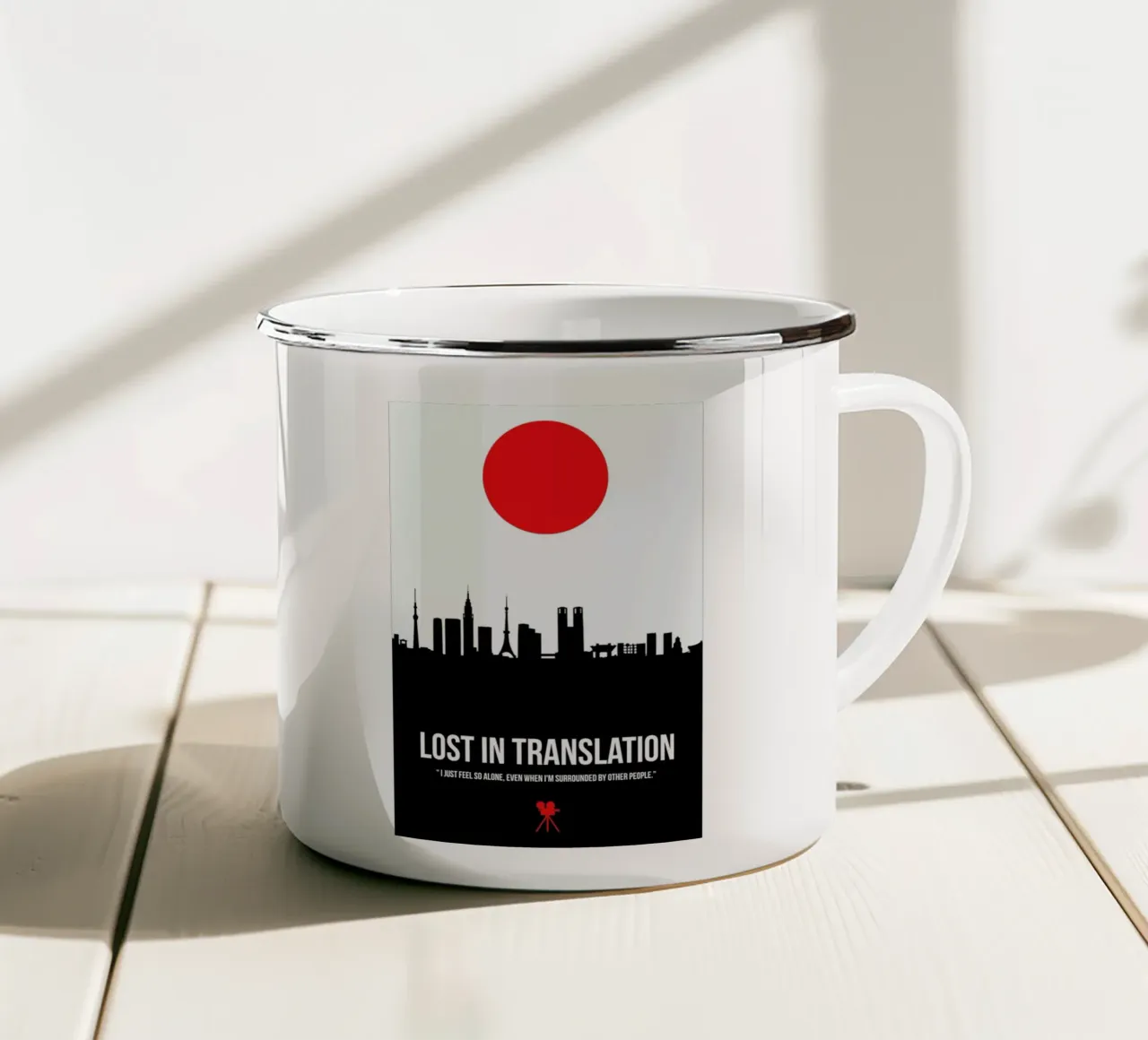 Lost In Translation tazza in smalto da Naxart