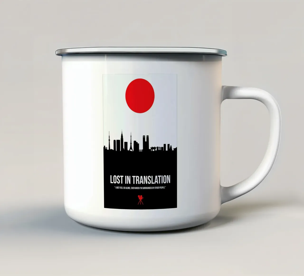 Lost In Translation tazza in smalto da Naxart