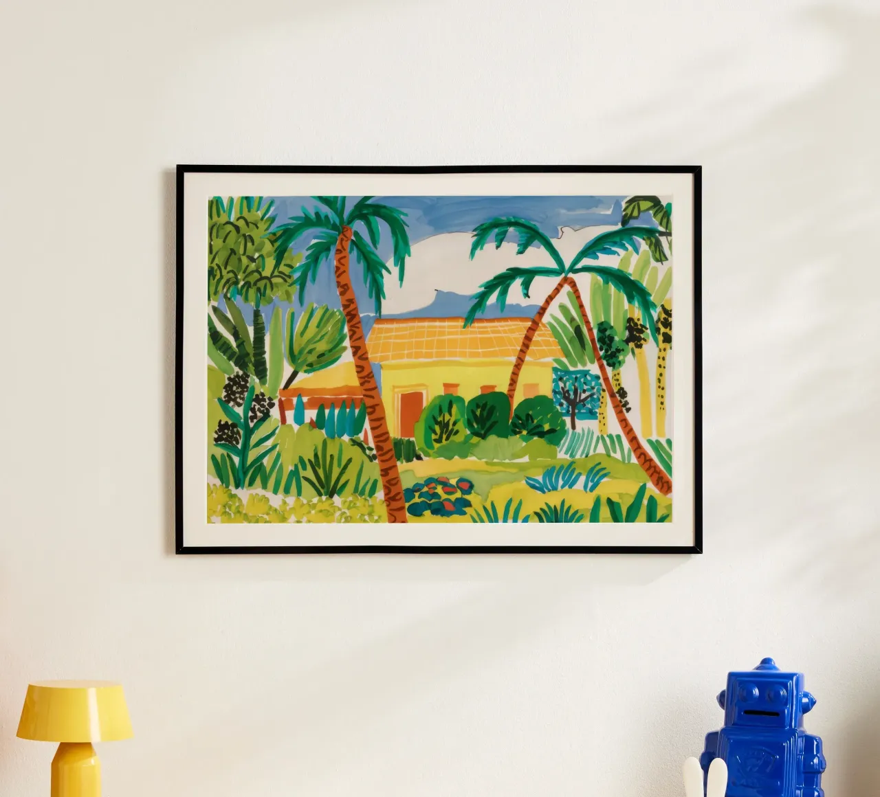 Nascondiglio in un giardino lussureggiante carta hahnemühle da Beach Palette