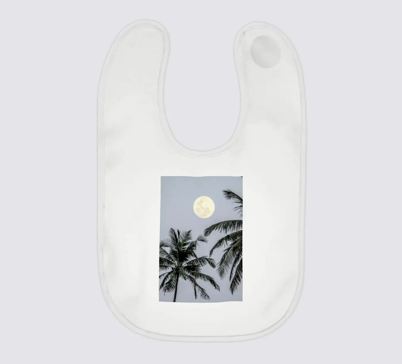 Full Moon baby bib by Victoria Frost