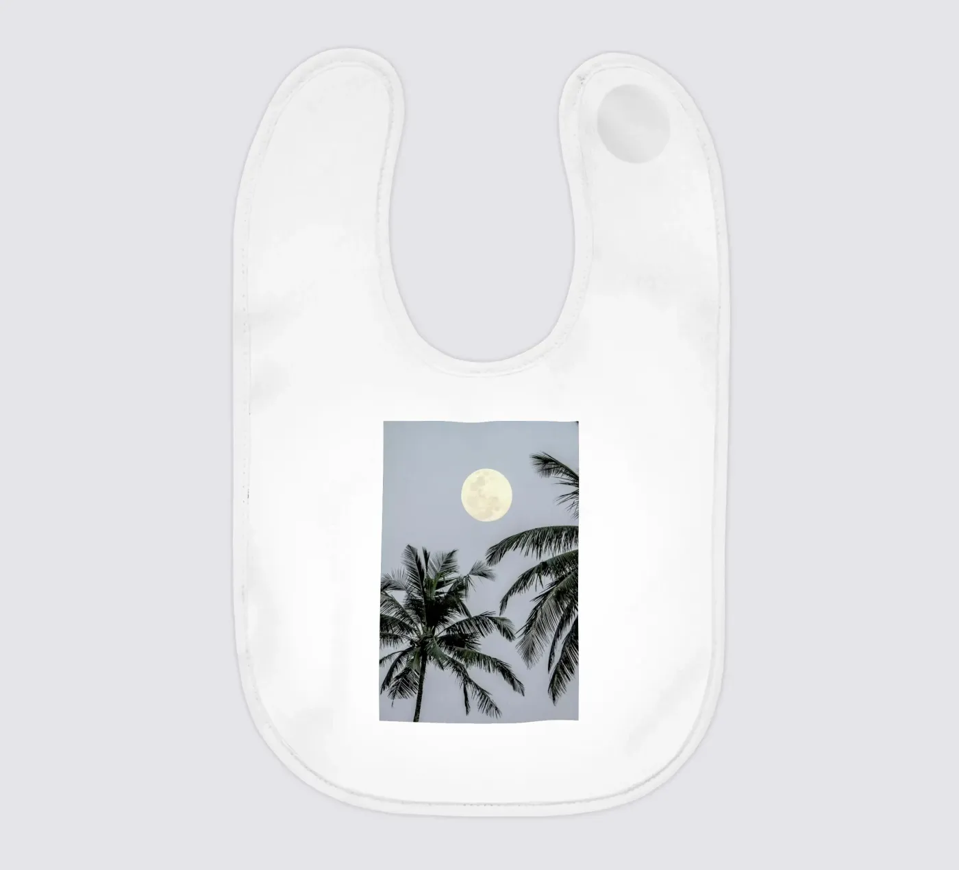 Full Moon baby bib by Victoria Frost