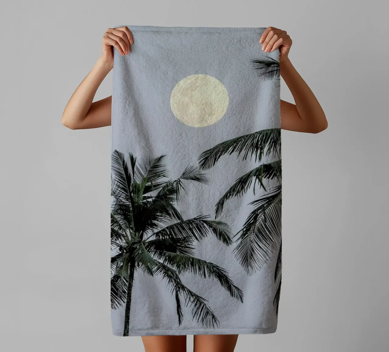 Full Moon asciugamano da bagno da Victoria Frost