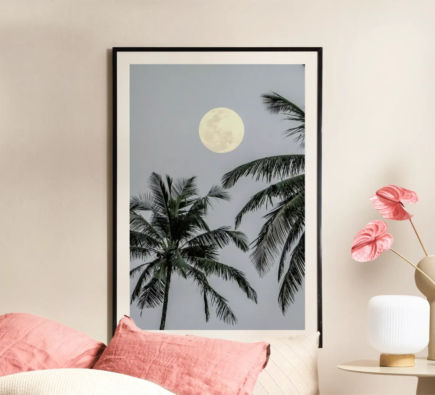 Full Moon poster van Victoria Frost