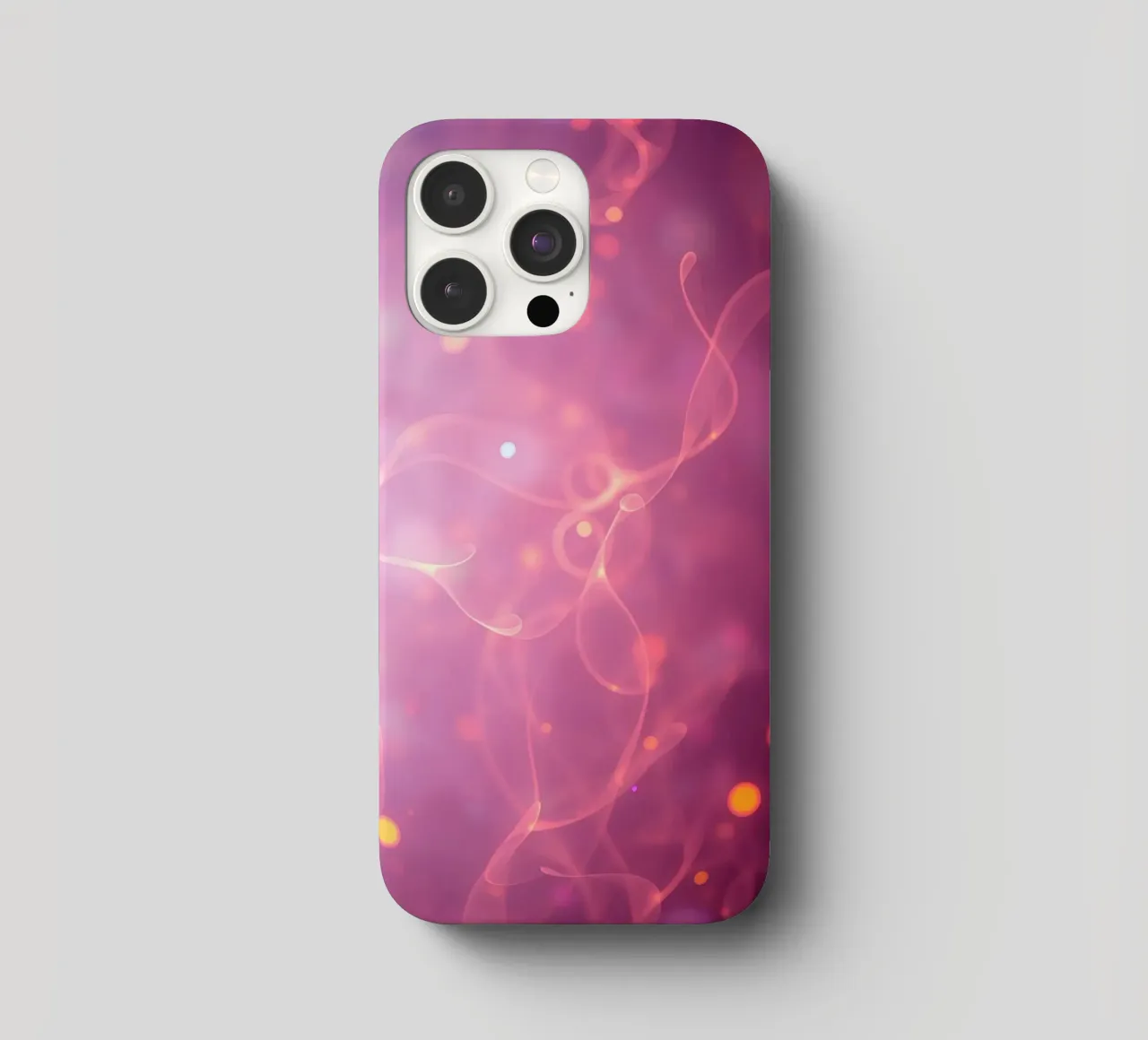 abstract met gloedvolle patronen en zachte kleuren iphone hoesje van DesignDoodle