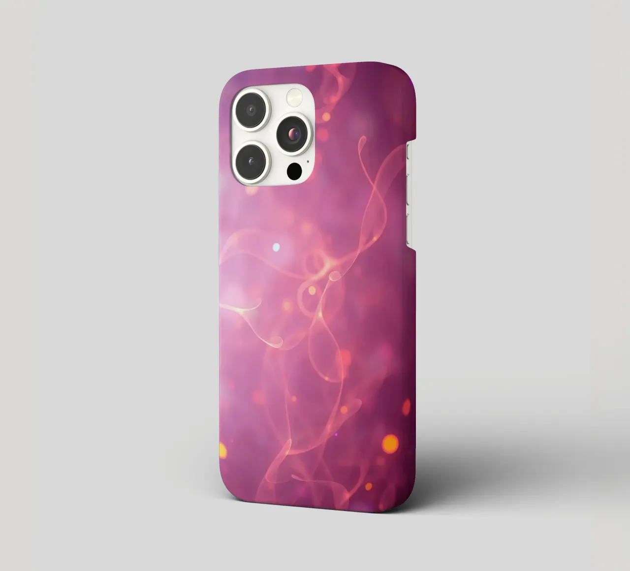 abstract met gloedvolle patronen en zachte kleuren iphone hoesje van DesignDoodle