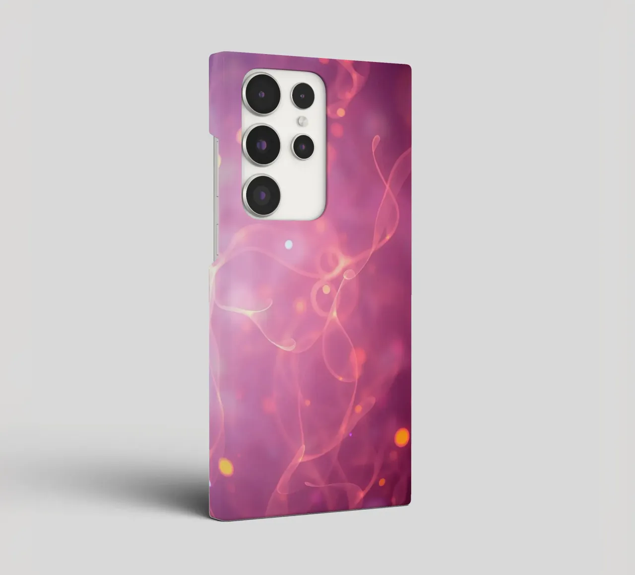 abstract with glowing patterns and soft colors samsung phone case by DesignDoodle