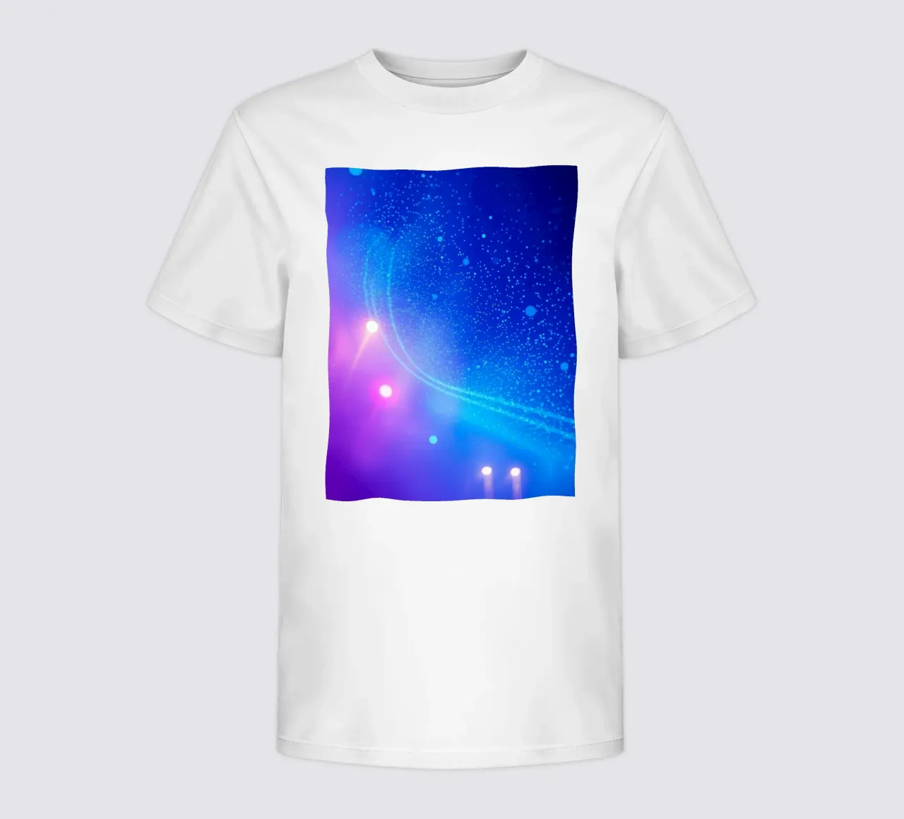 lumières colorées et motifs fluides pour l'art abstrait t-shirt enfant de DesignDoodle