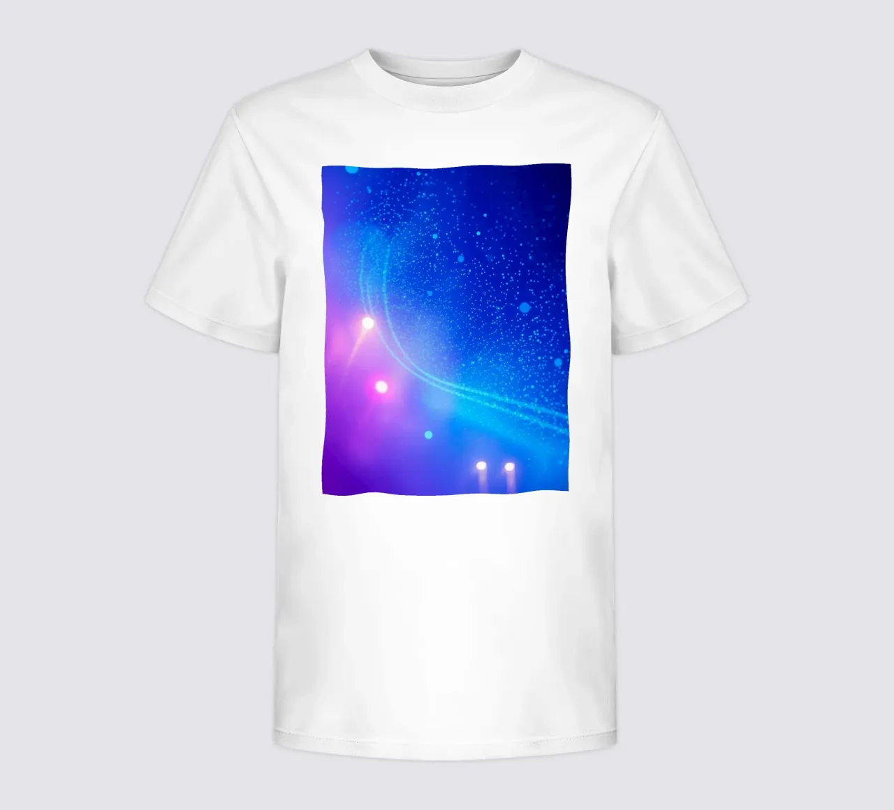lumières colorées et motifs fluides pour l'art abstrait t-shirt enfant de DesignDoodle