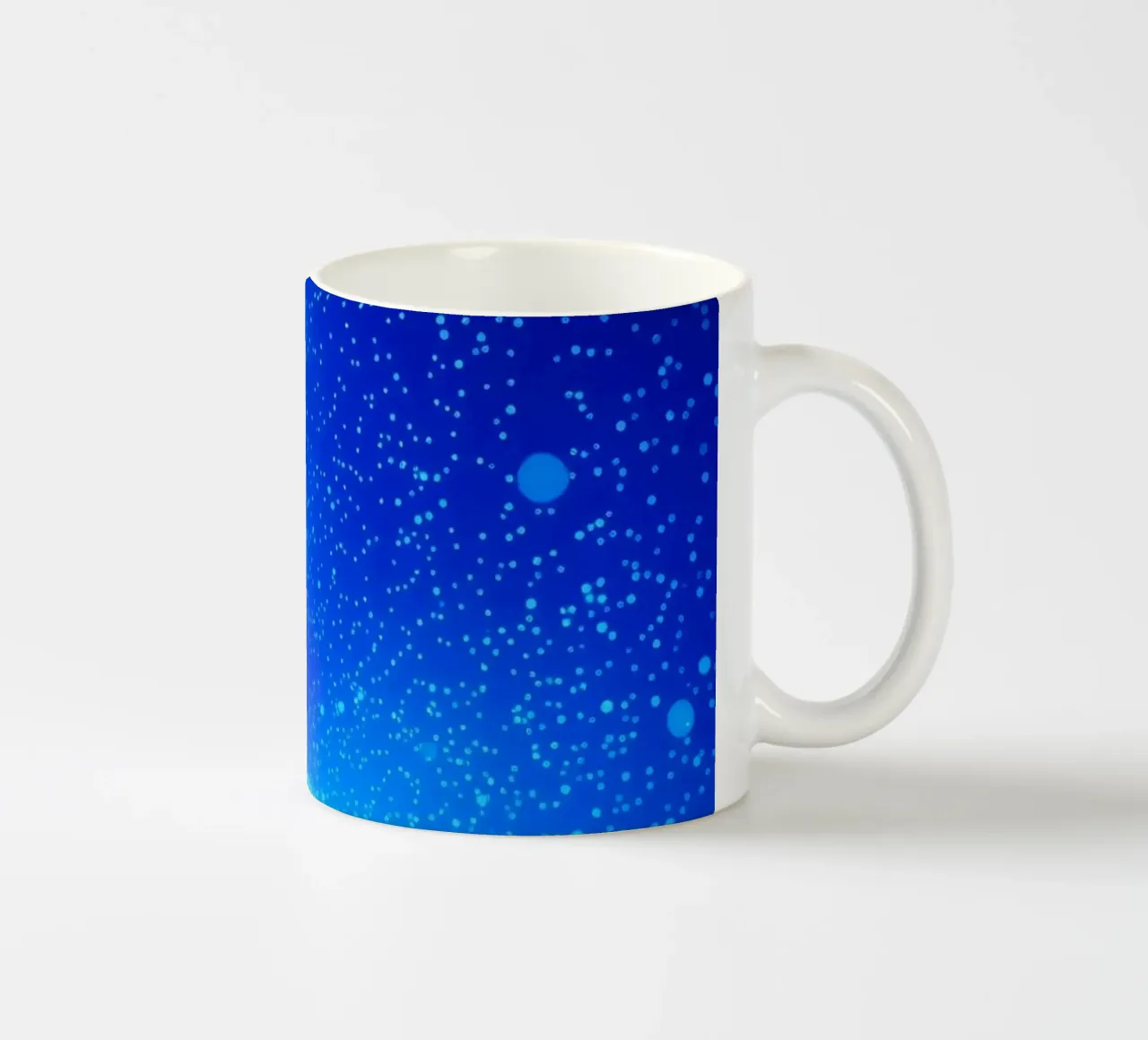 colorful lights and fluid patterns for abstract art ceramic mug by DesignDoodle
