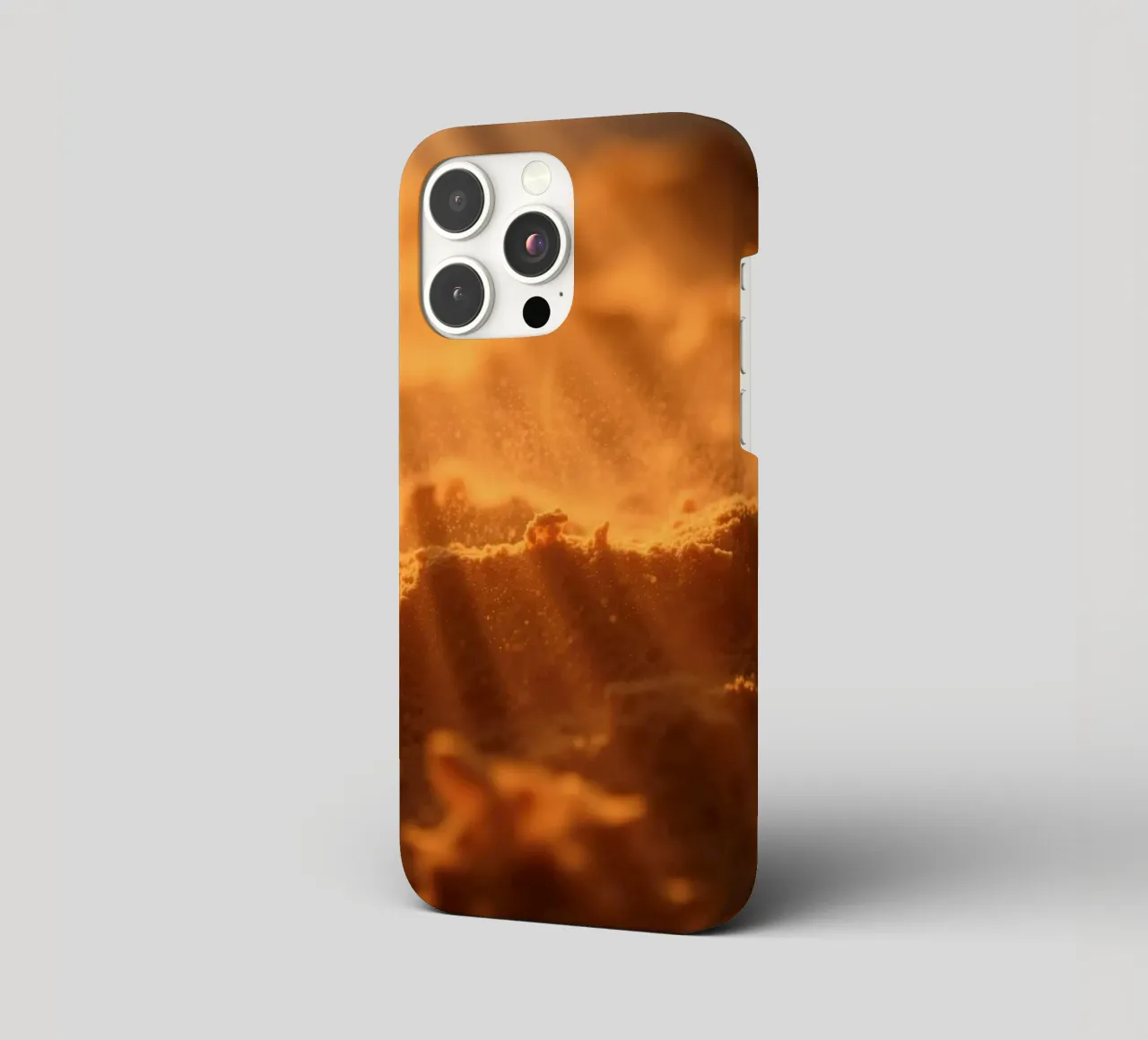 Sandy texture illuminated by soft light creating a warm feel iphone case by DesignDoodle