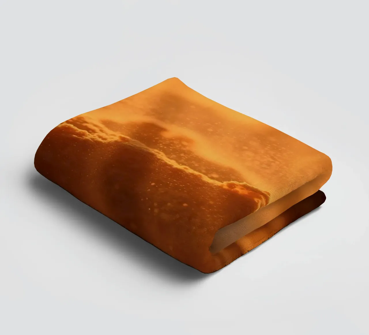 Sandy texture illuminated by soft light creating a warm feel towel by DesignDoodle