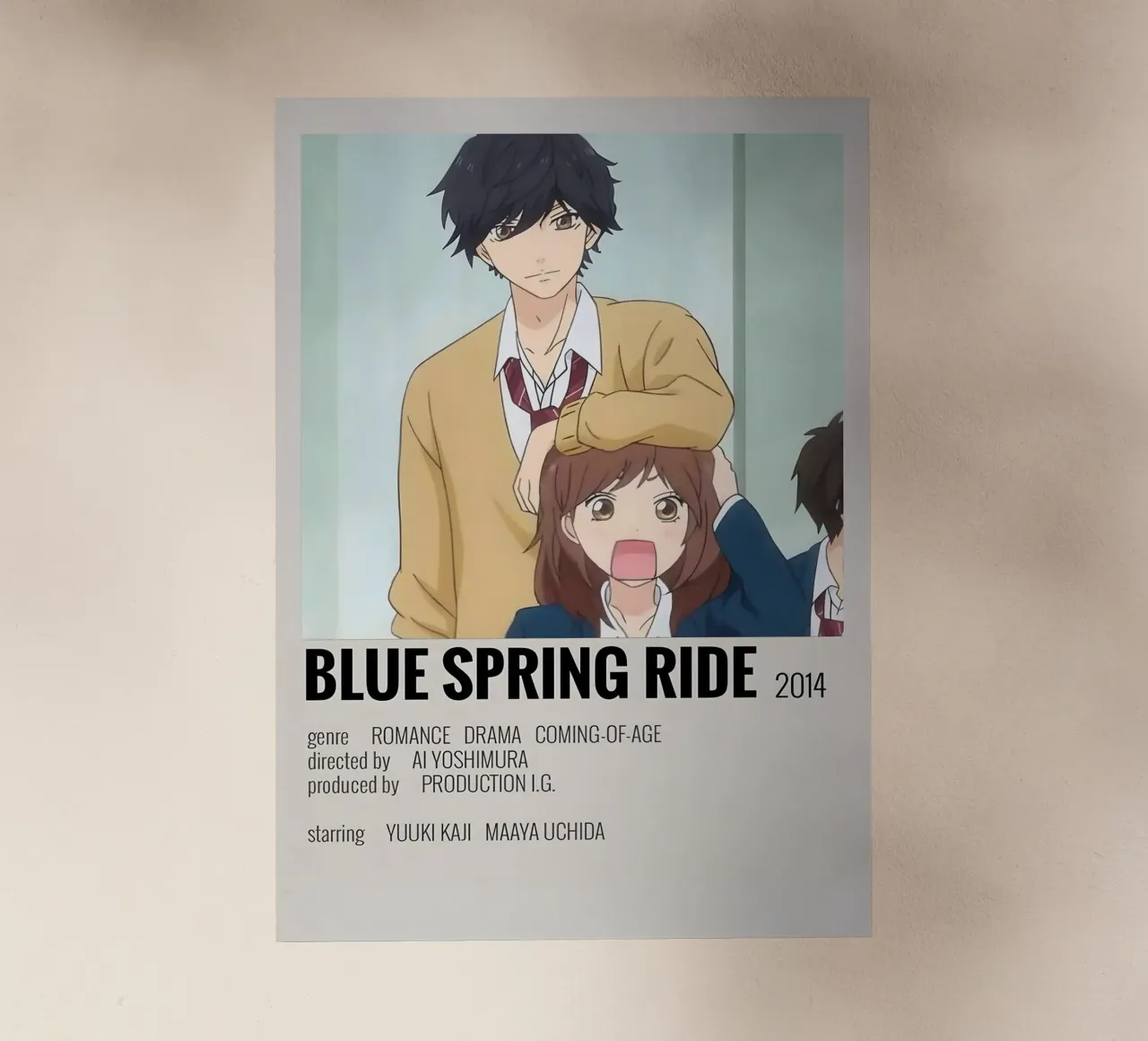 BLUE SPRING RIDE 2014 pellicola backlit da Totoya