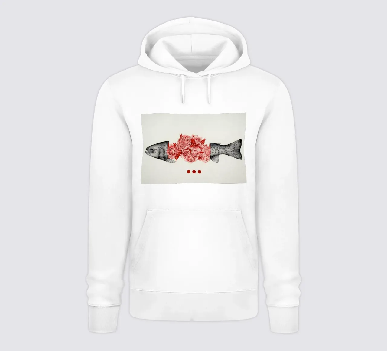 To Bloom Not Bleed 2 Hoodie von The White Deer