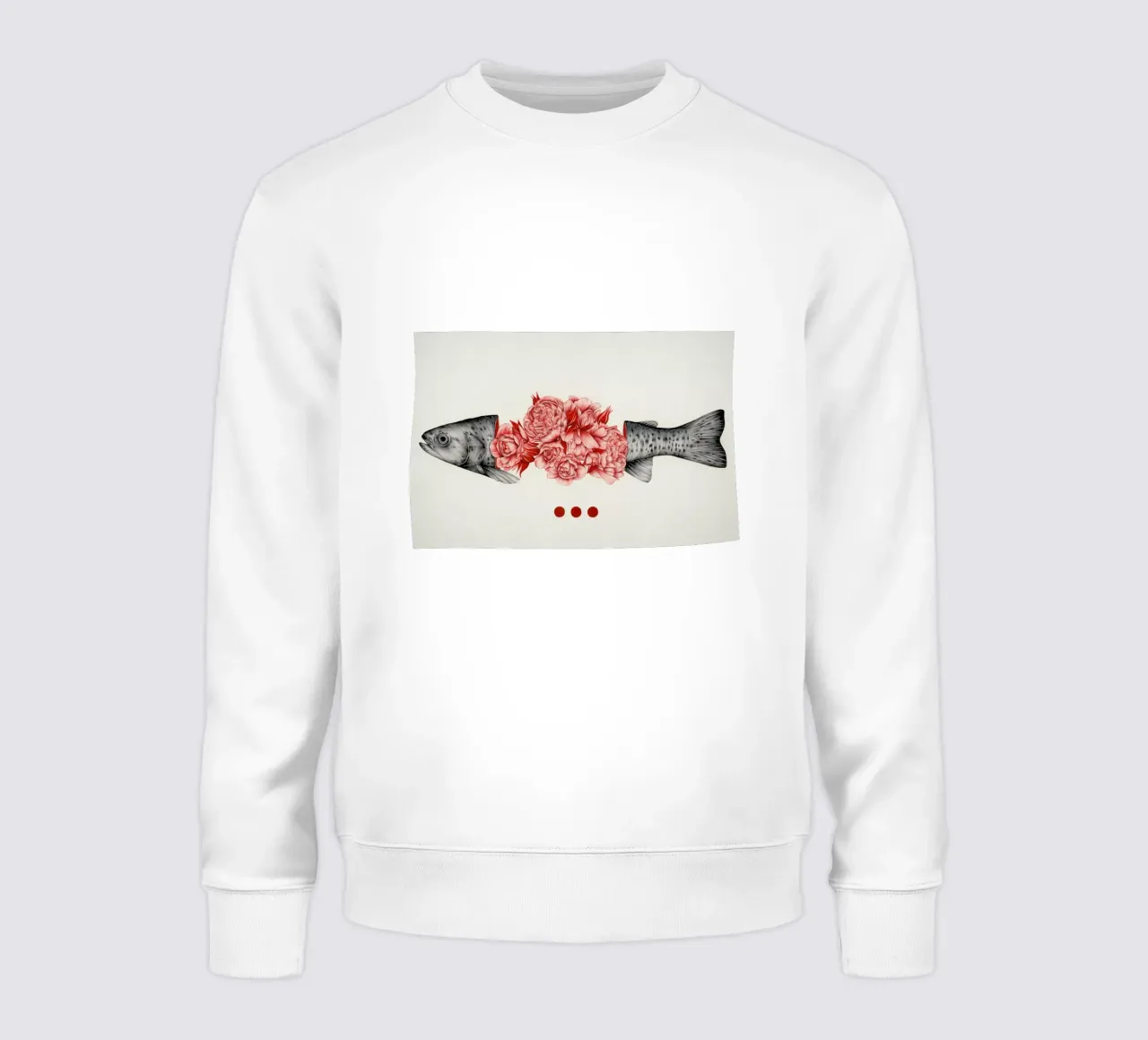 To Bloom Not Bleed 2 Sweatshirt von The White Deer