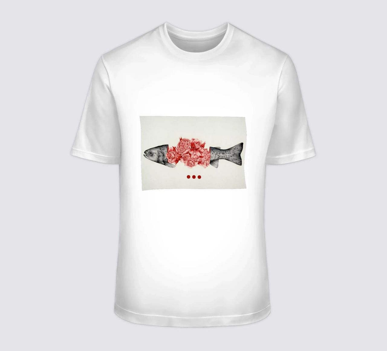 To Bloom Not Bleed 2 t-shirt da The White Deer