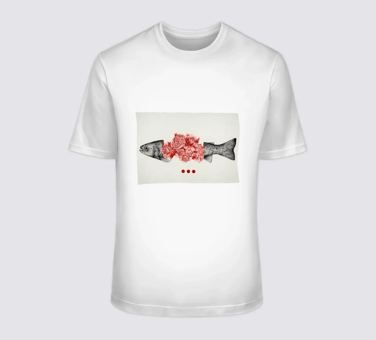 To Bloom Not Bleed 2 t-shirt da The White Deer