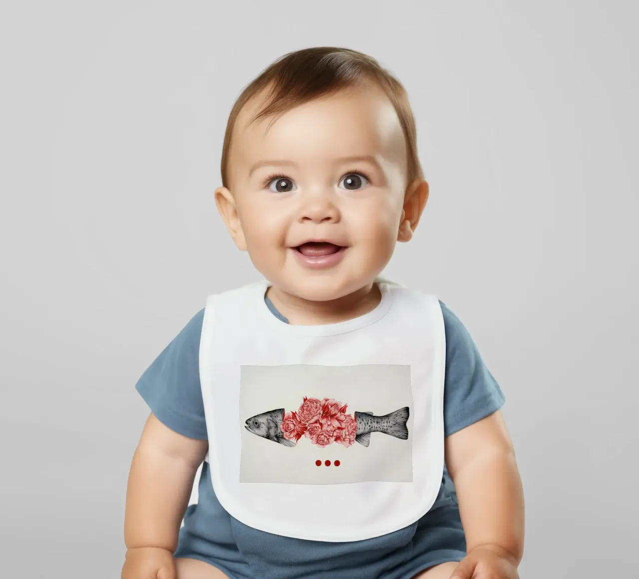 To Bloom Not Bleed 2 bavaglino da The White Deer