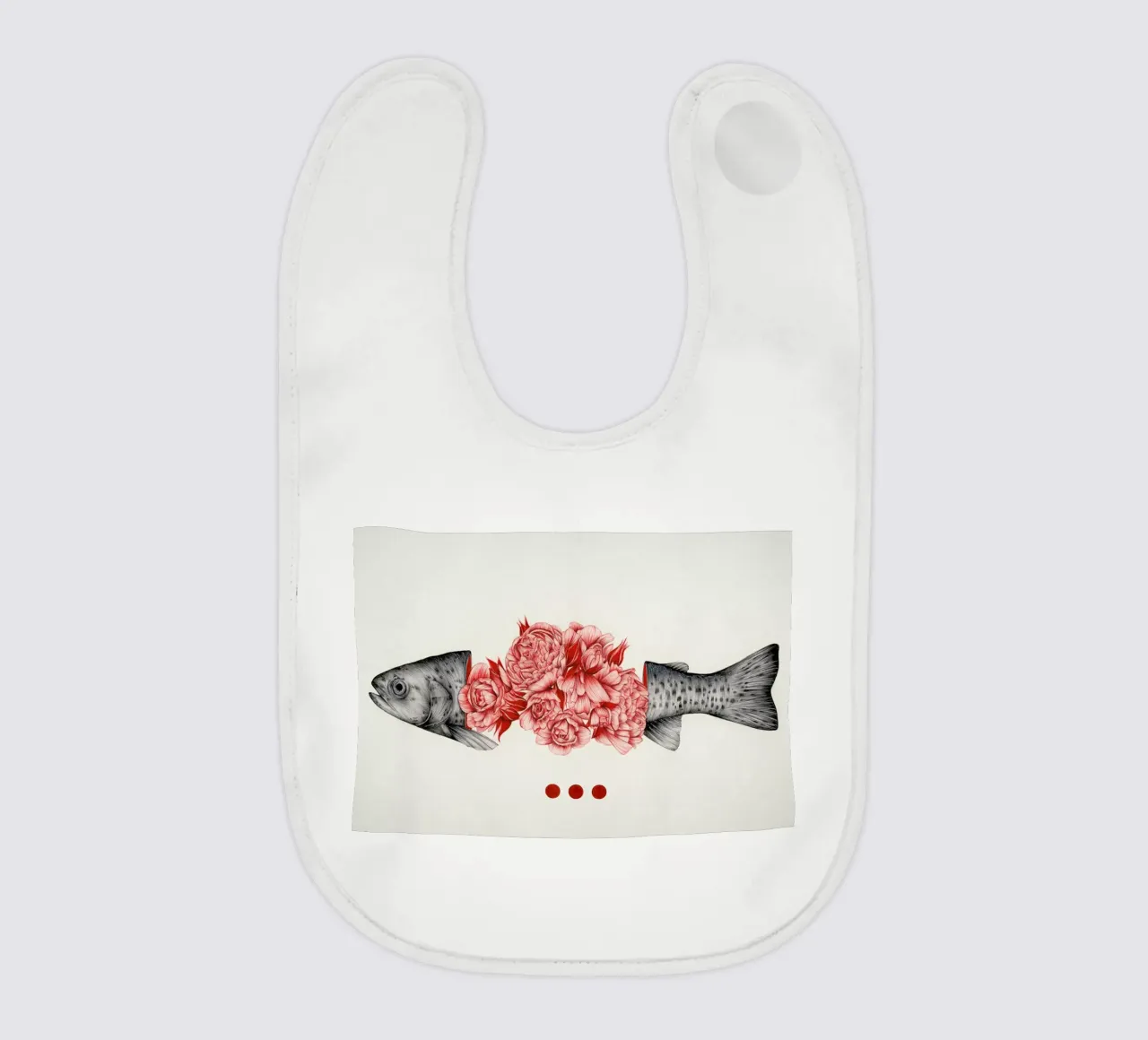 To Bloom Not Bleed 2 bavaglino da The White Deer