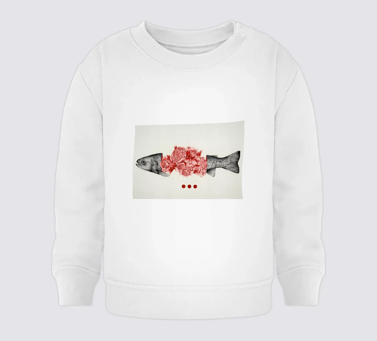 To Bloom Not Bleed 2 felpa neonato da The White Deer