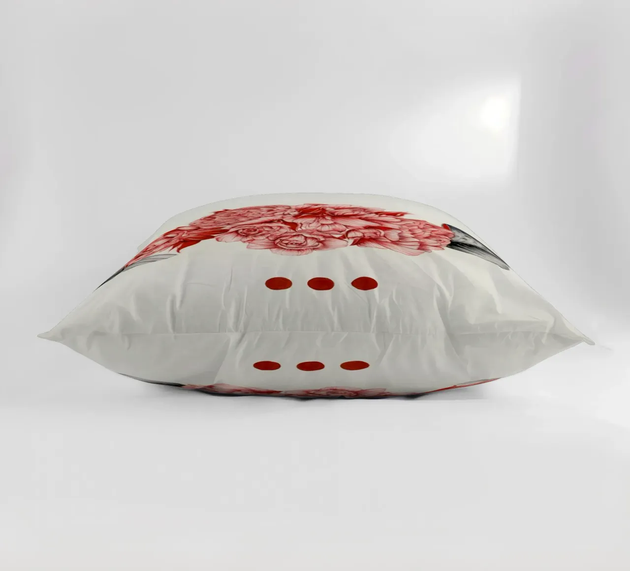 To Bloom Not Bleed 2 cuscino da The White Deer