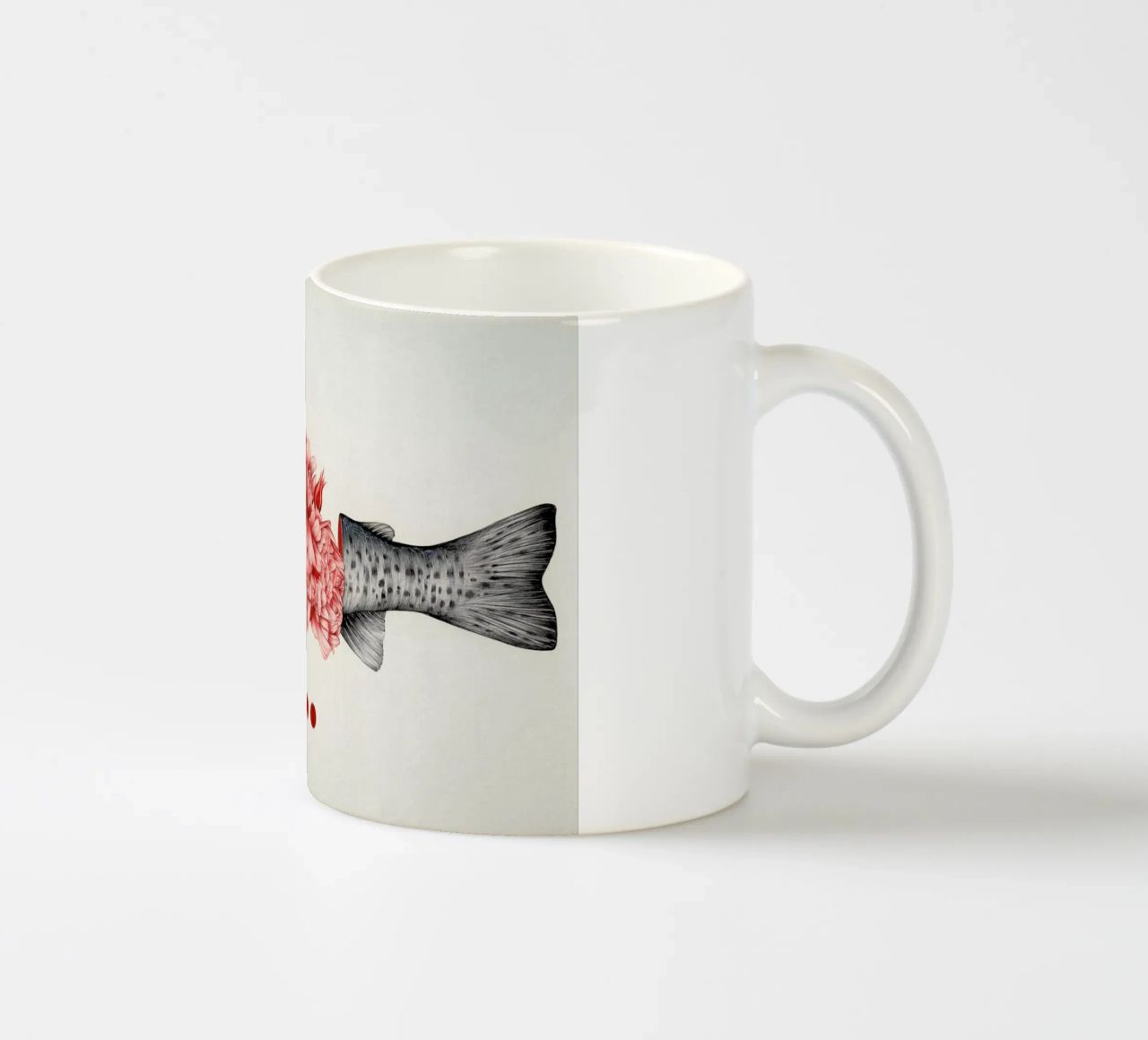 To Bloom Not Bleed 2 tazza in ceramica da The White Deer