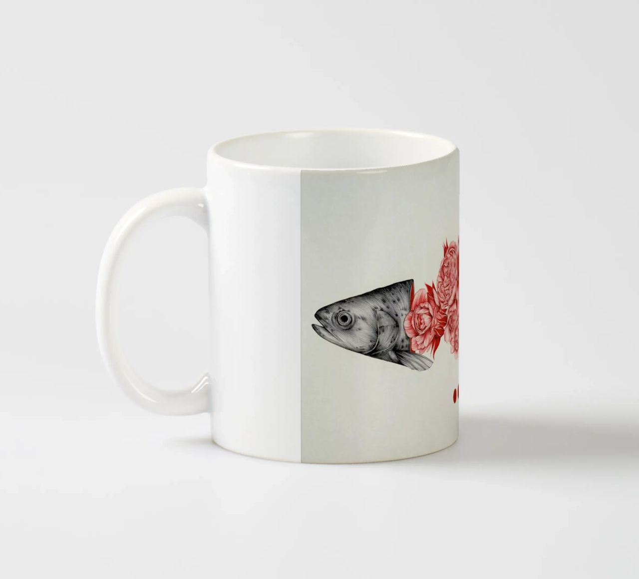 To Bloom Not Bleed 2 tazza in ceramica da The White Deer